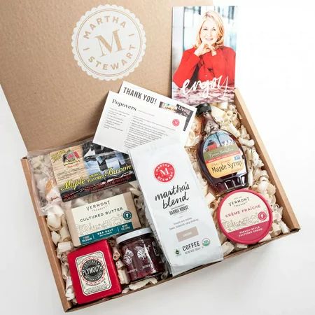 Martha Stewart New England Breakfast Gift Basket - With Dark Maple Syrup - Cultured Butter - Maple B | Walmart (US)