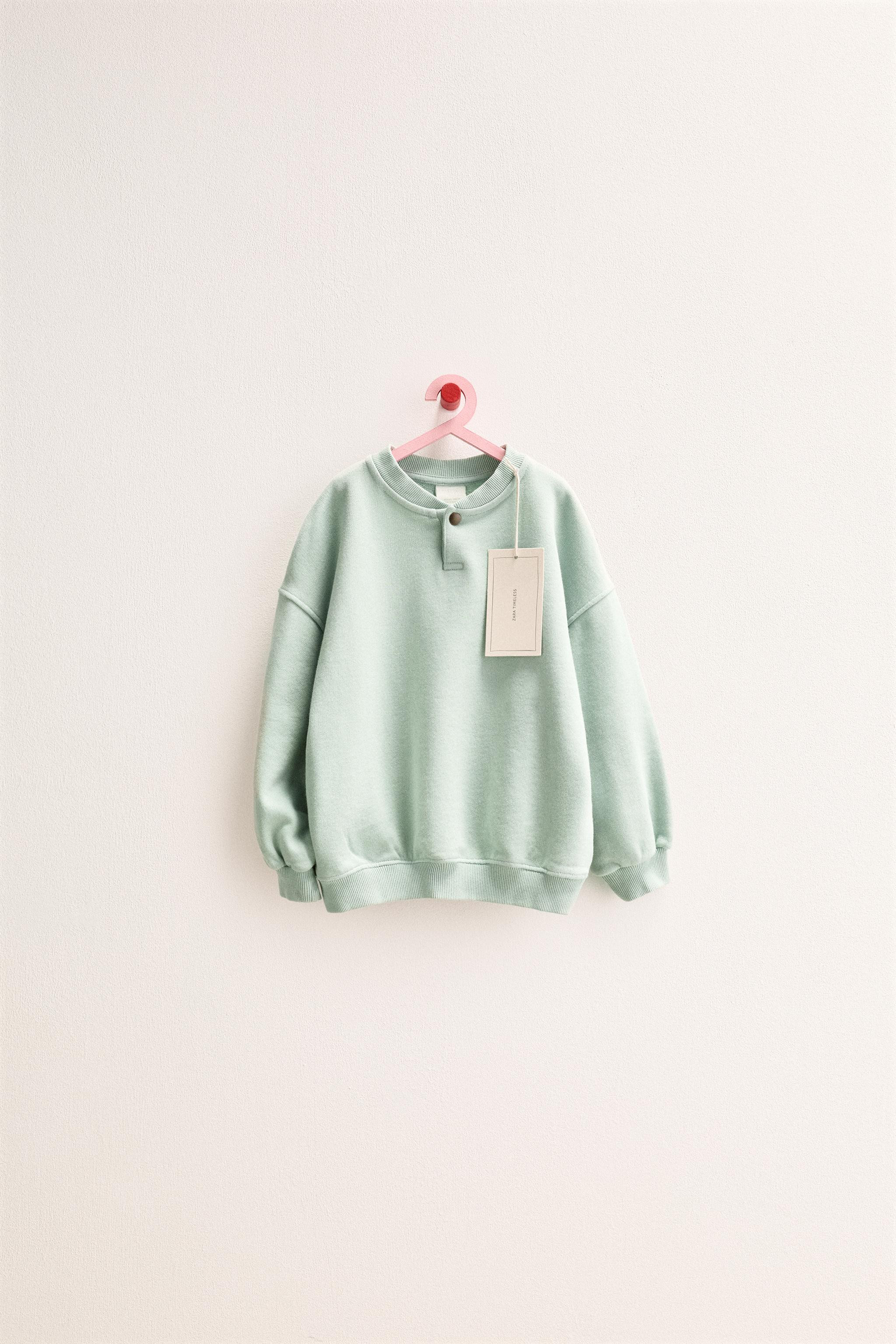 ZARA TIMELESS - PLAIN SWEATSHIRT | Zara UK