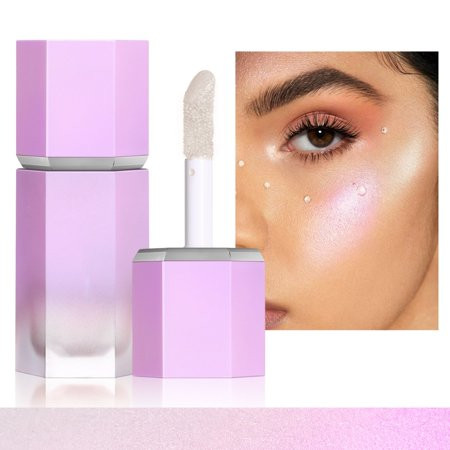 Liquid Highlight Eyeshadow on Sale！Ageoie New Shiny Cham Eleon Liquid Highlight Liquid Da Zzle Eye Shadow Liquid Makeup | Walmart (US)