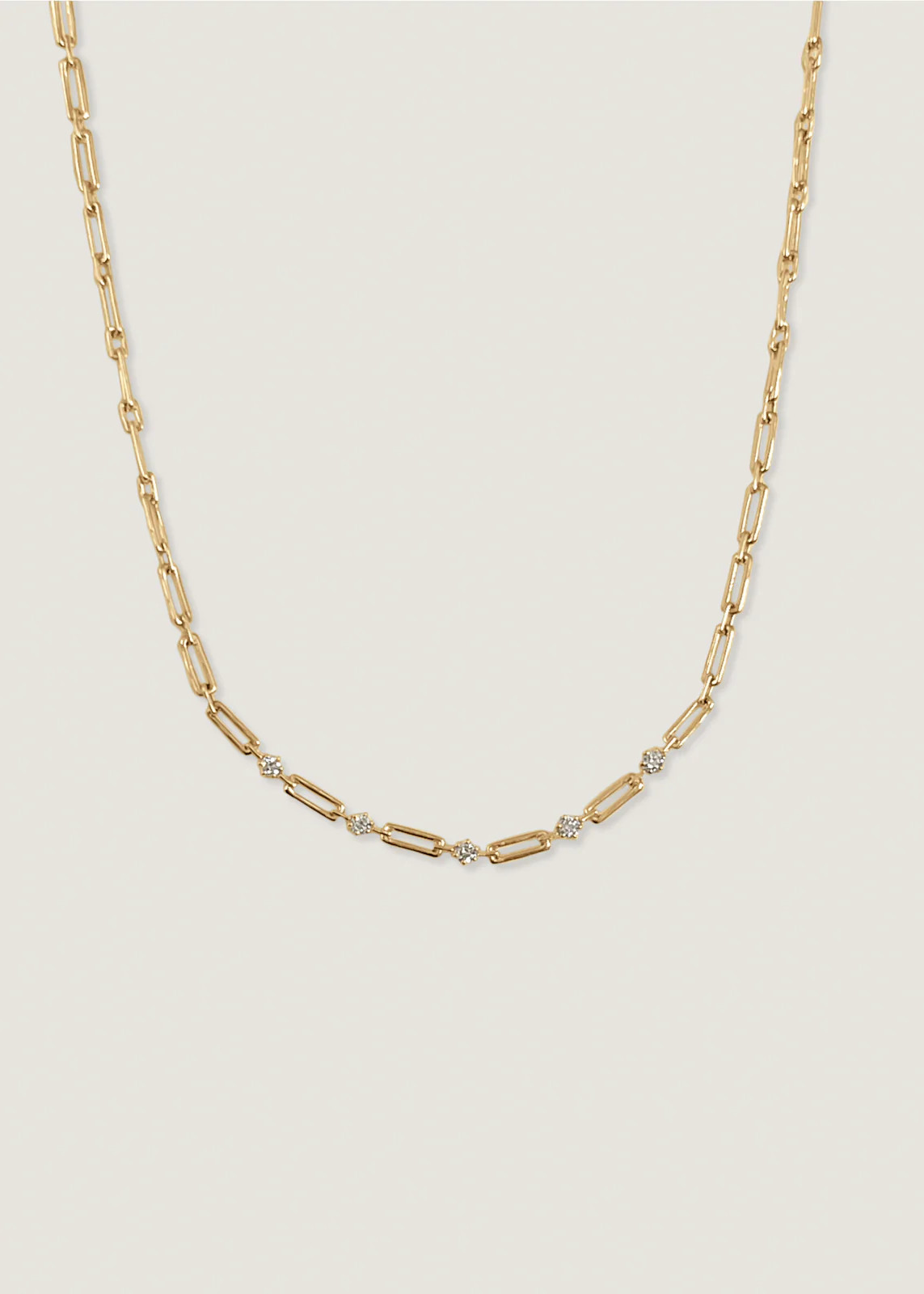 North Star V Anniversary Necklace Diamond | Kinn Studio