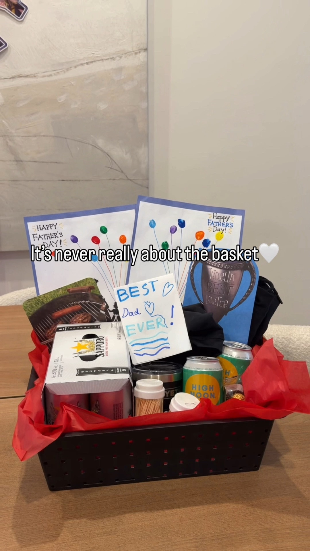 It’s never really about the basket. 🤍

The best gifts come from paying attention throughout the year. This Father’s Day basket was filled with the little things he actually uses and loves—from a Nike Dri-FIT outfit and a Yeti tumbler to his emotional support beverages (😂) and a few funny additions from the kids.

Everything I used is linked here if you’re looking for easy, practical gift ideas.

#LTKcanada #LTKgiftguide #LTKmens