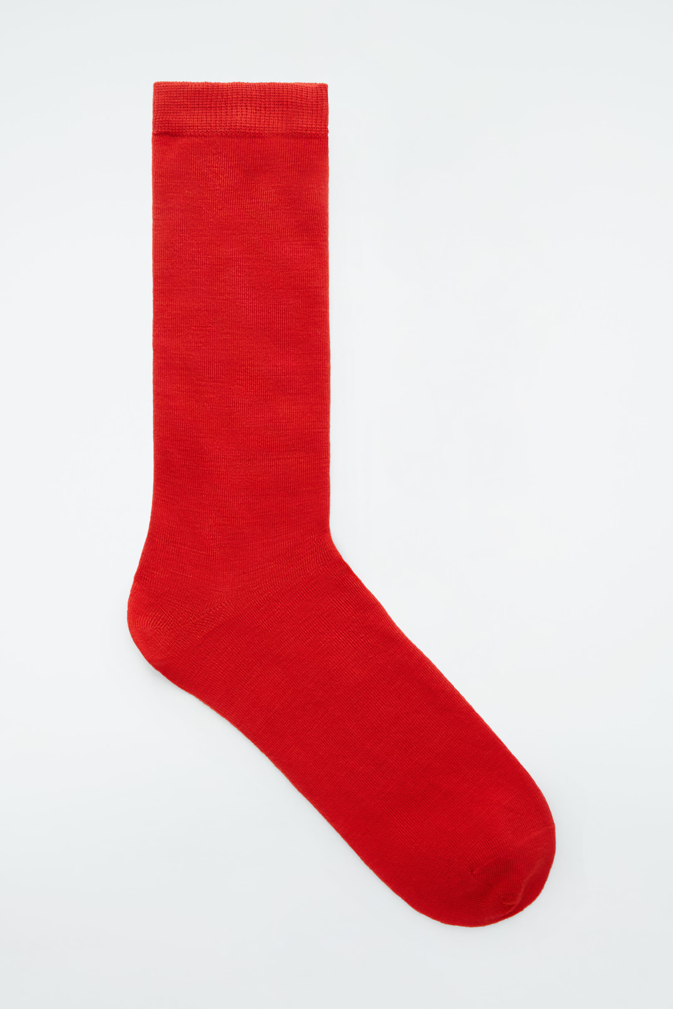 WOOL SOCKS - BRIGHT RED | COS (AU)