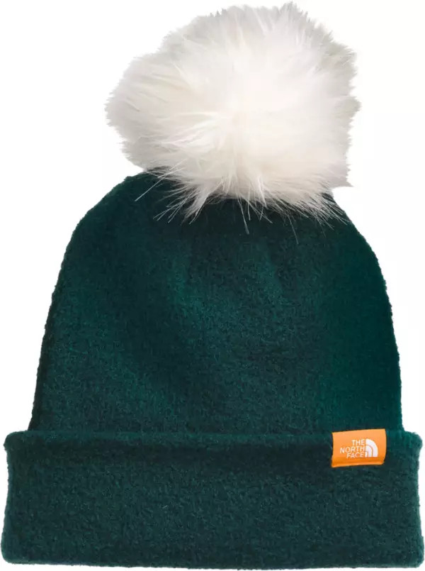 The North Face City Plush Pom Beanie | Dick's Sporting Goods | Dick's Sporting Goods