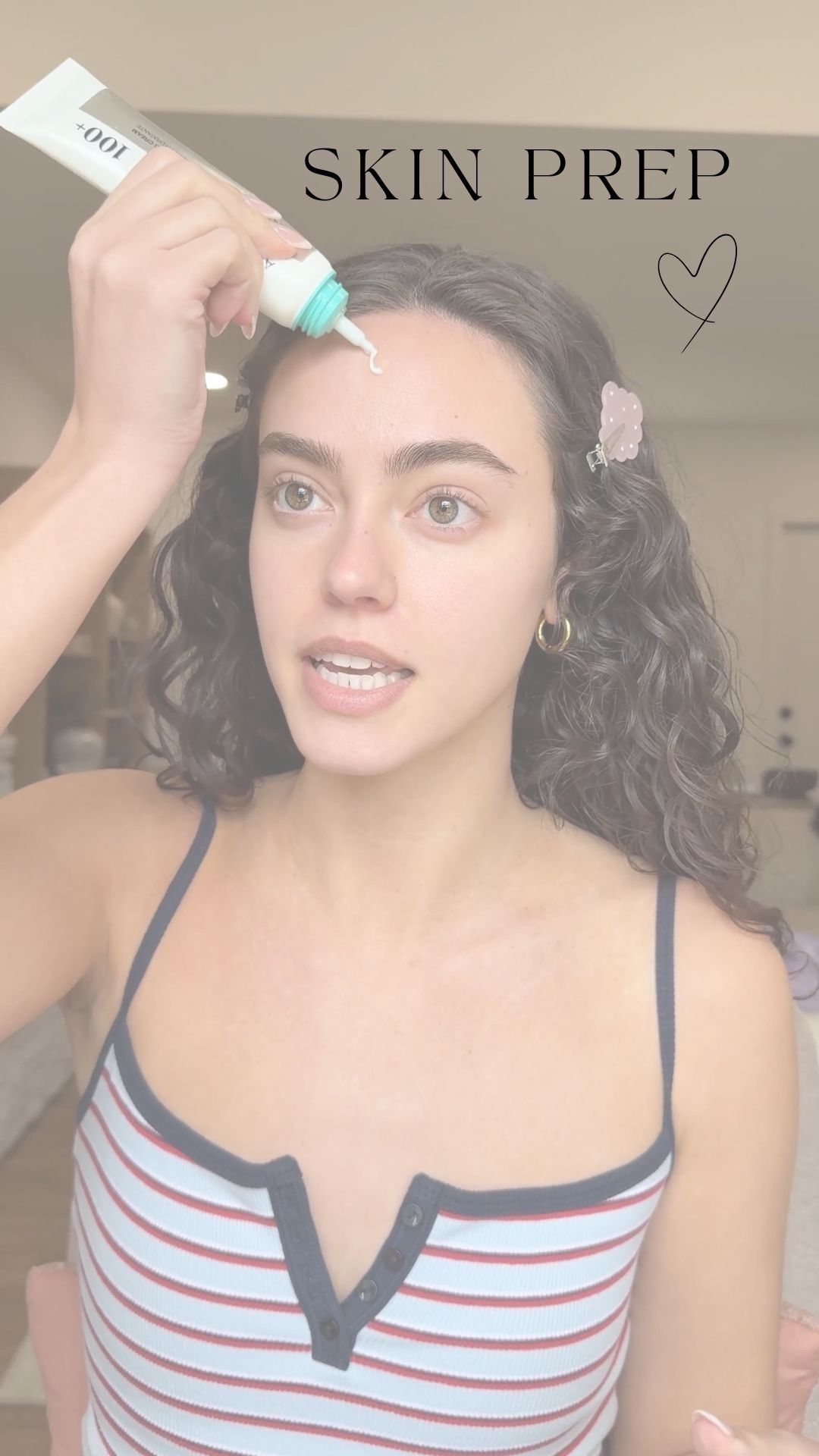 Skincare I used leading up to the wedding 🫶🏻