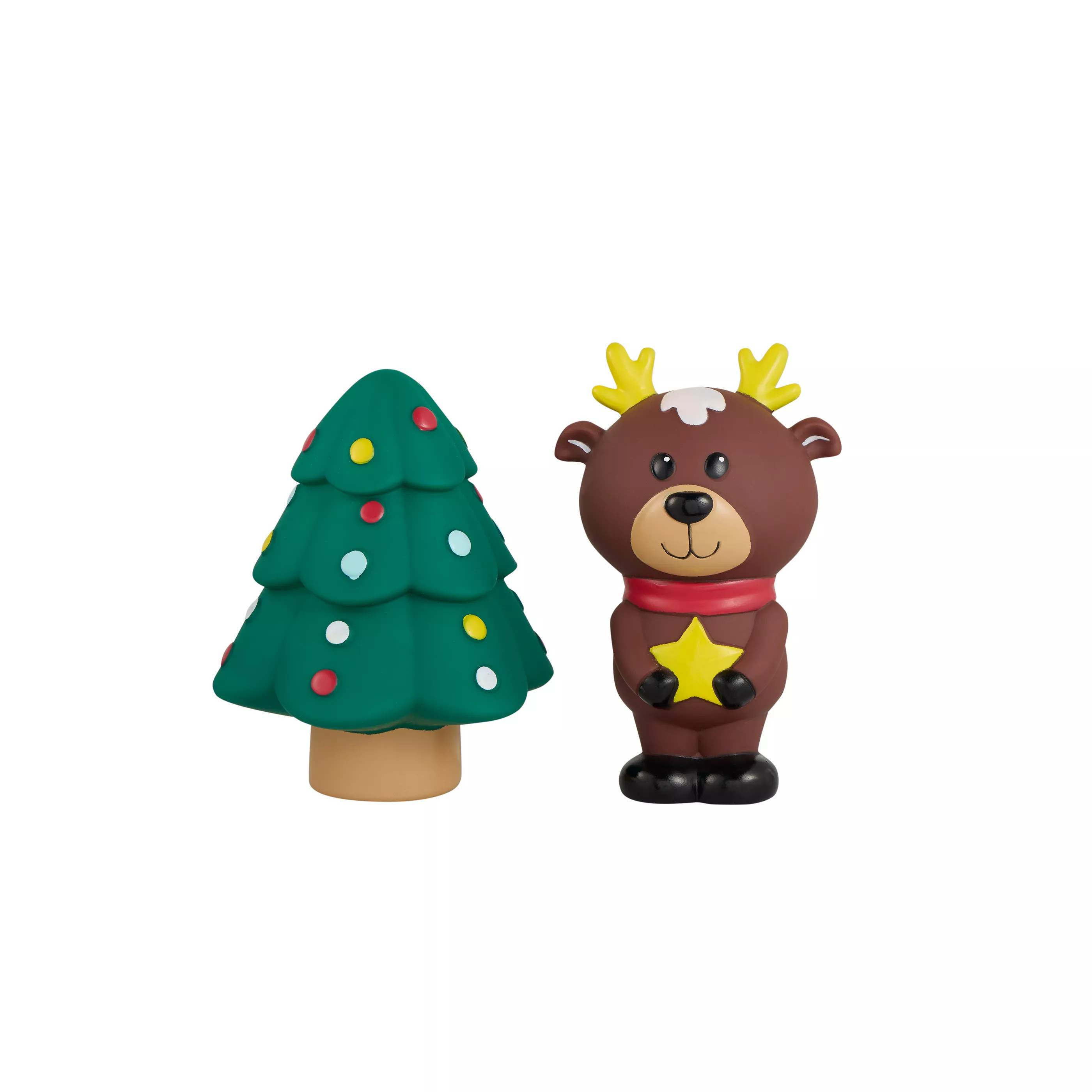 Merry & Bright&trade; Vinyl Dog Toys 2 Count | PetSmart
