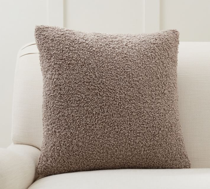Cozy Teddy Faux Fur Pillow Covers | Pottery Barn (US)