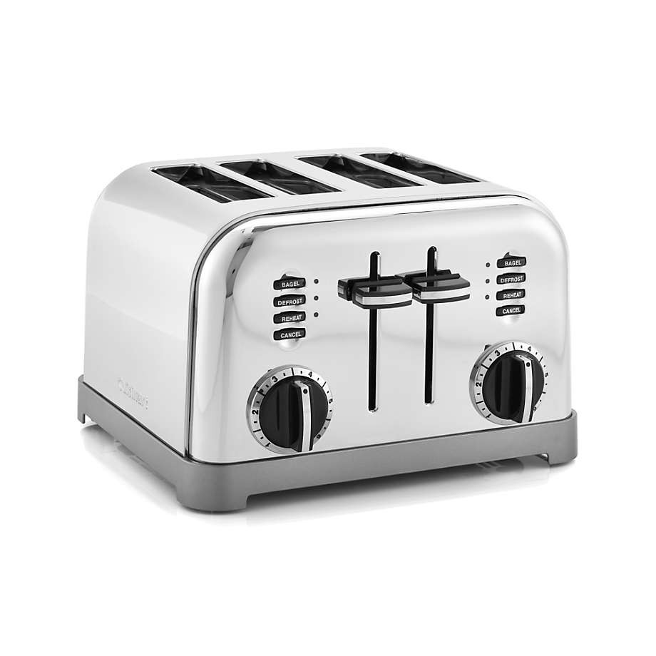 Cuisinart Classic Four-Slice Toaster + Reviews | Crate & Barrel | Crate & Barrel