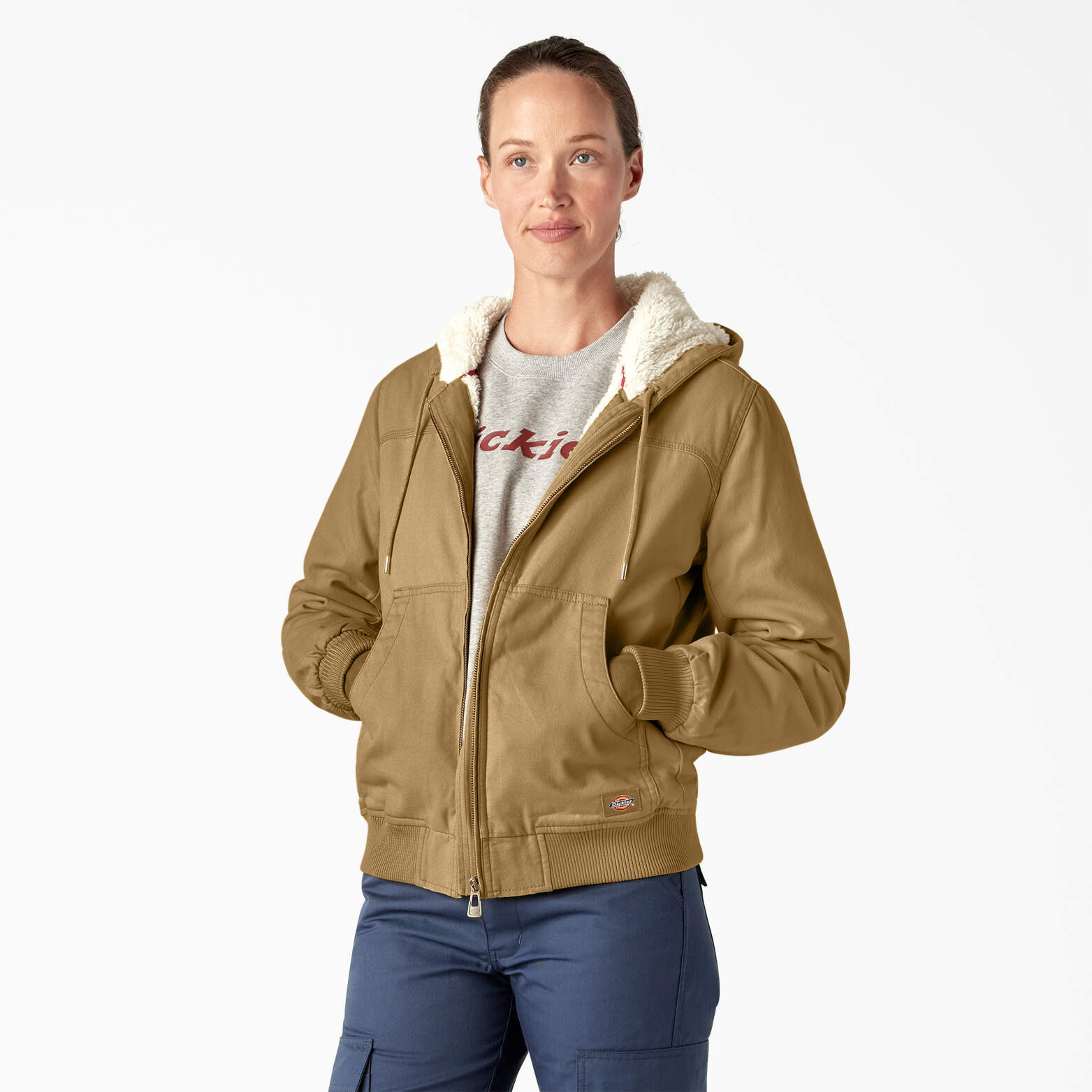 Dickies Women's Fleece Lined Duck Canvas Jacket | Dickies