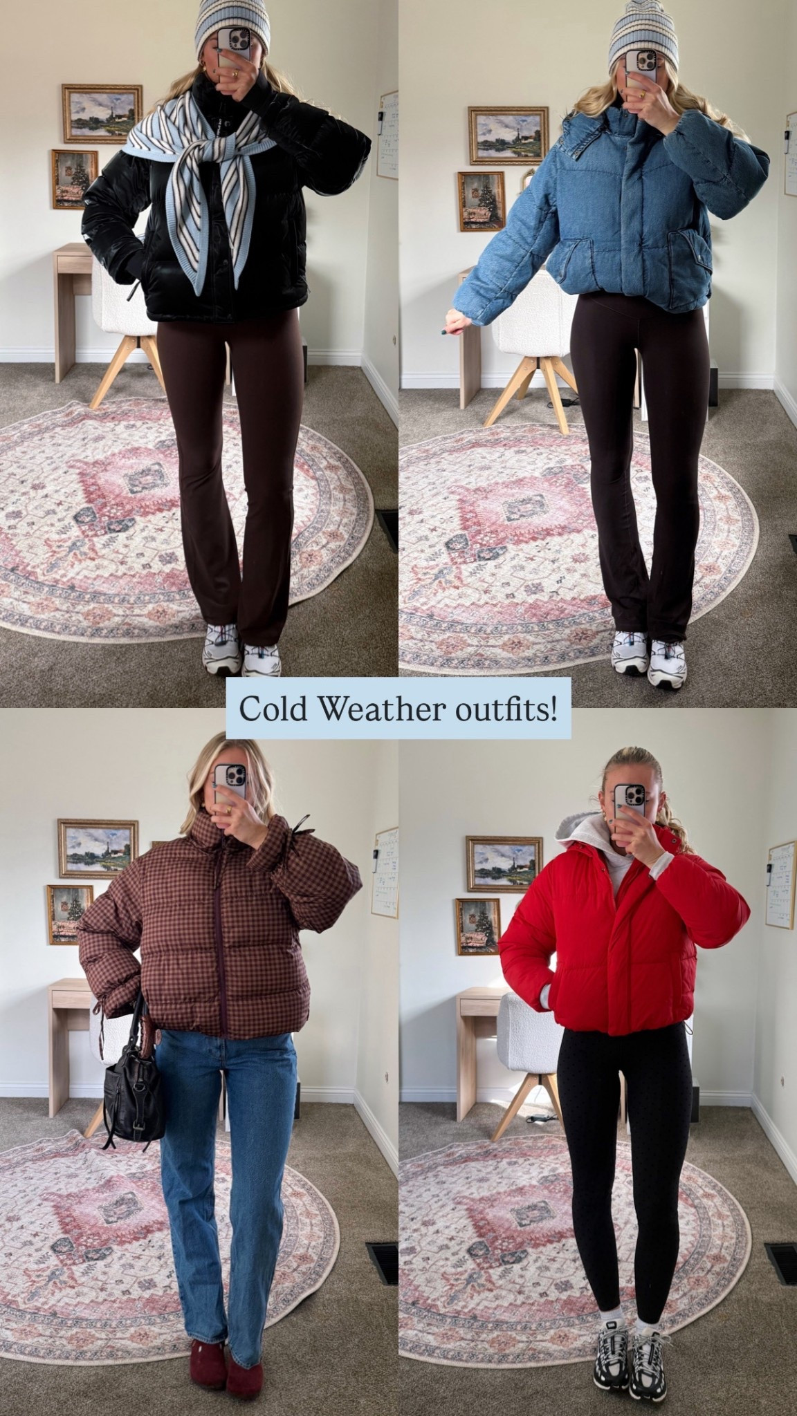 Cold weather outfit ideas part 3 🍎🧣❄️🎄

#LTKootd #LTKHoliday