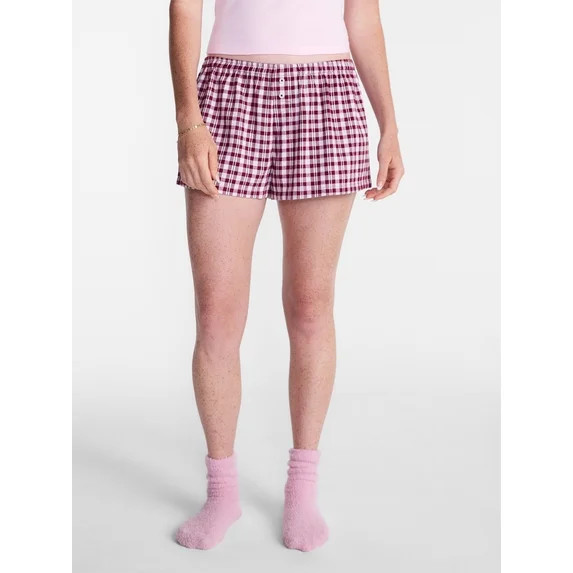 No Boundaries Sleep Boxer Shorts, Women's XS-XXL | Walmart (US)