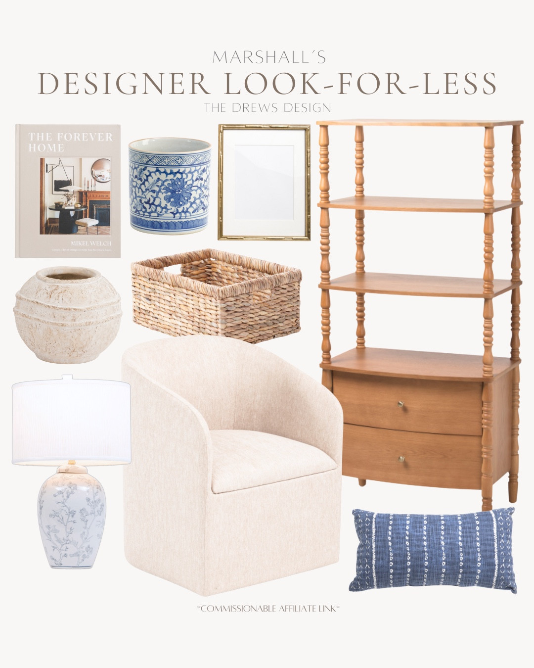 Marshall’s finds include throw pillow, accent chair, table lamp, vase, decorative basket, frame, planter, coffee table book, bookshelf.

Home decor, coastal home, looks for less, home accentss

#LTKFindsUnder50 #LTKFindsUnder100 #LTKHome