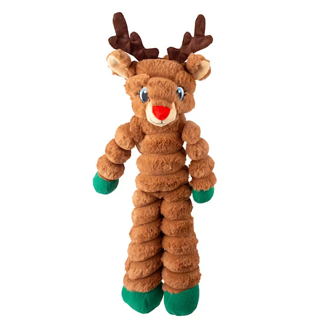 KONG Holiday Shakers Crumples Reindeer Dog Toy, X -Large | Petco