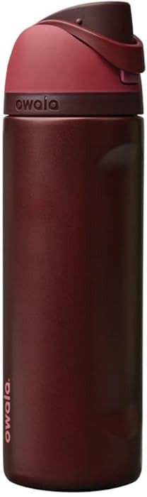 Owala – Botella de agua FreeSip de acero inoxidable con aislamiento, sin bisfenol A, incluye so... | Amazon (US)