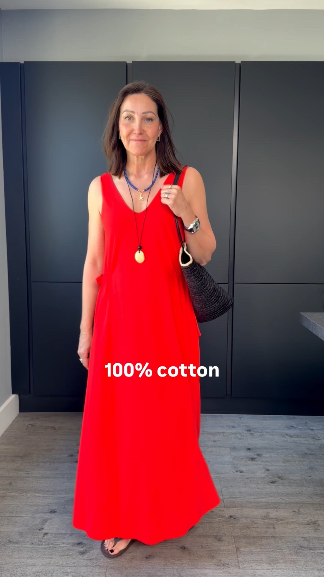 The perfect heatwave dress does exist - and it comes in 5 fabulous colours.

100% cotton, side tie detail, and flattering V neck shape. 

It’s light and cool - comes in inclusive sizing -  and right now there’s 20% off so it’s currently under £15

I’m 5’7 and wearing a 10

#LTKsummer #LTKstyletip #LTKover50style