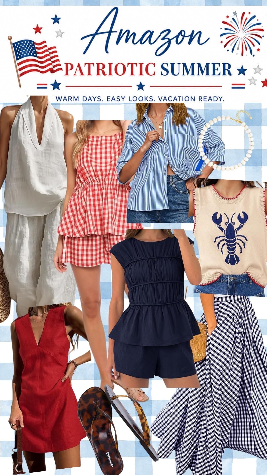 Amazon Patriotic Outfits!

#LTKSeasonal #LTKootd #LTKgrwm