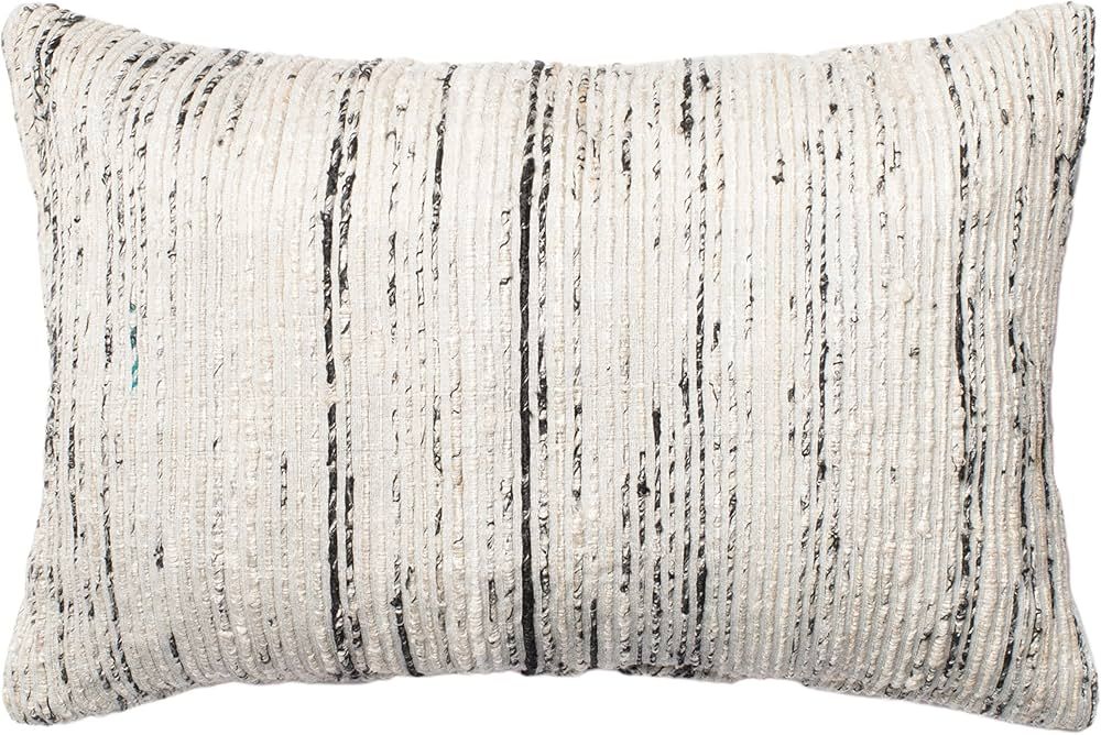 Loloi Loloi-PSETP0242SIMLPIL5-Silver/Multi Decorative Accent Pillow 13" x 21" Cover w/Poly, Silve... | Amazon (US)