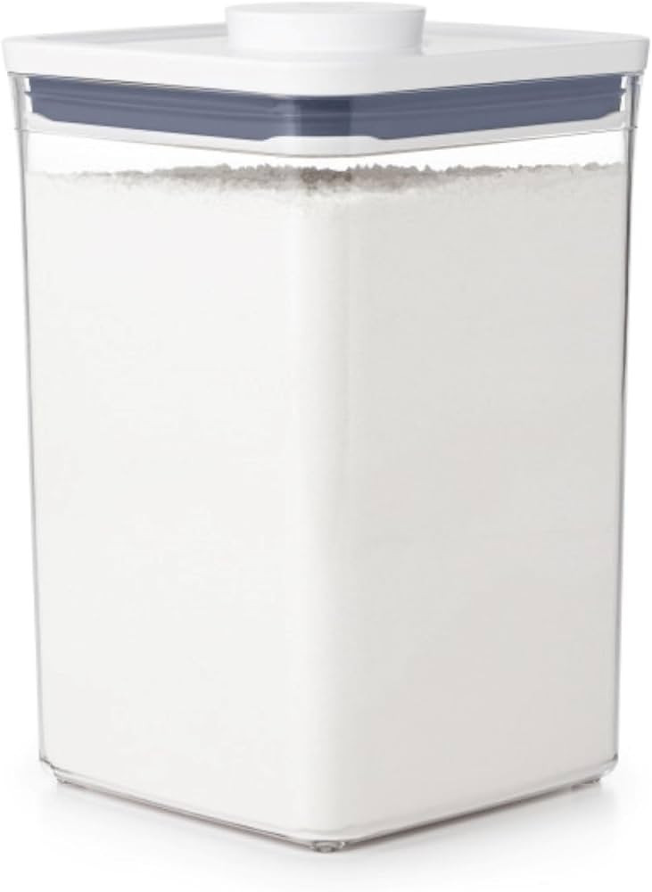 OXO Good Grips POP Container - Airtight Food Storage - Big Square Medium 4.4 Qt Ideal for 5lbs of... | Amazon (US)