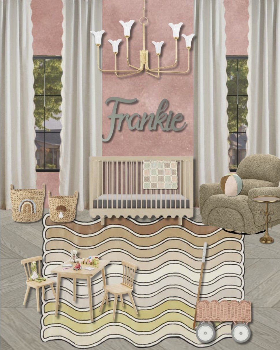 Frankie’s Playful Retreat

Soft textures, playful patterns, and the sweetest little details brought together for the dreamiest nursery moment. From cozy seating to functional pieces made for everyday use, this space blends comfort, style, and a touch of whimsy 🤍✨

#LTKBaby #LTKSaleAlert #LTKHome