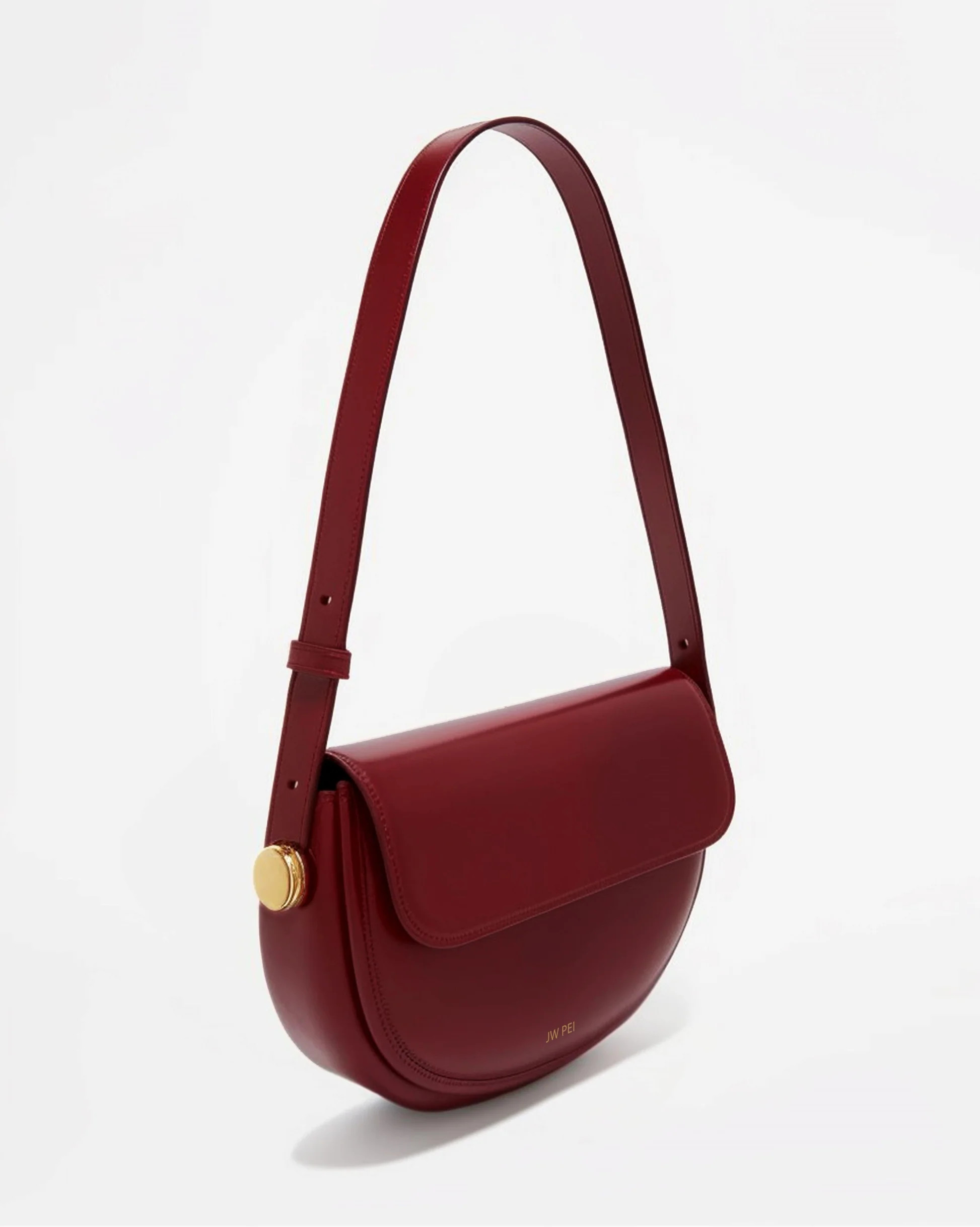 Flap Crossbody Bag - Deep Claret | JW PEI US