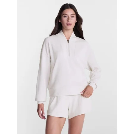 Avia Women's Ottoman Half Zip Pullover, Sizes XS-XXXL | Walmart (US)