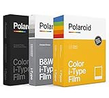 Polaroid I-Type Film Variety Pack - I-Type Color, B&W, Black Frame (32 Photos) (6182) | Amazon (US)