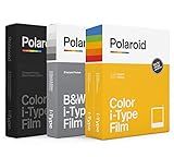 Polaroid I-Type Film Variety Pack - I-Type Color, B&W, Black Frame (32 Photos) (6182) | Amazon (US)