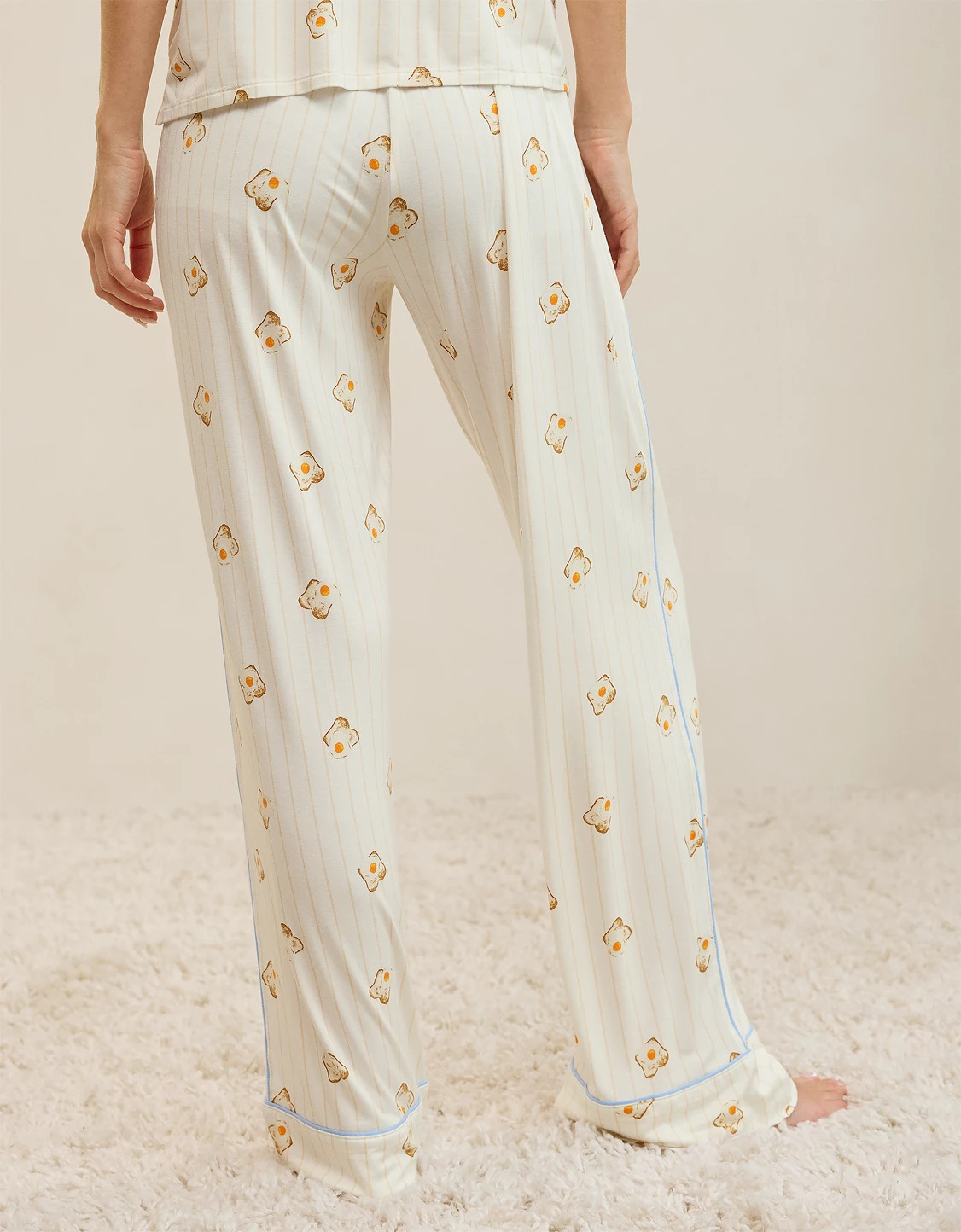 OVERSLEPT by Aerie Real Soft® Piping PJ Pant | Aerie