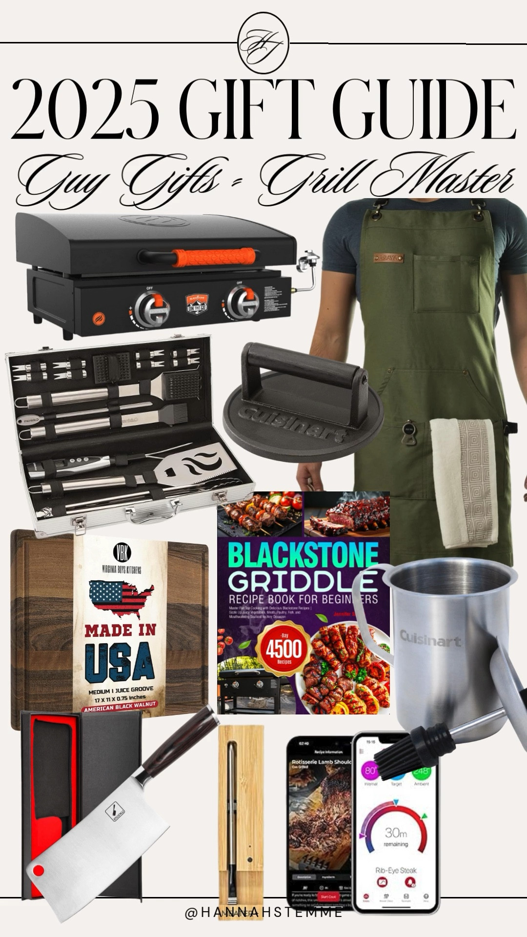 2025 Gift Guide: Guy Gifts – Grill Master
The best grilling gifts for men who love to cook outdoors. Sharing grills, aprons, grill tool sets, cutting boards, meat presses, cookbooks, digital thermometers, knives, and grilling accessories he’ll use all year.
Perfect Christmas gifts for husbands, dads, brothers, and anyone who loves grilling or smoking.
Shop all grill master gift ideas below. 🔥🍔

#giftguide2025
#grillmastergifts
#giftsforhim
#mensgiftguide
#grillinggifts
#holidaygiftguide


#LTKGiftGuide #LTKMens #LTKfoodie