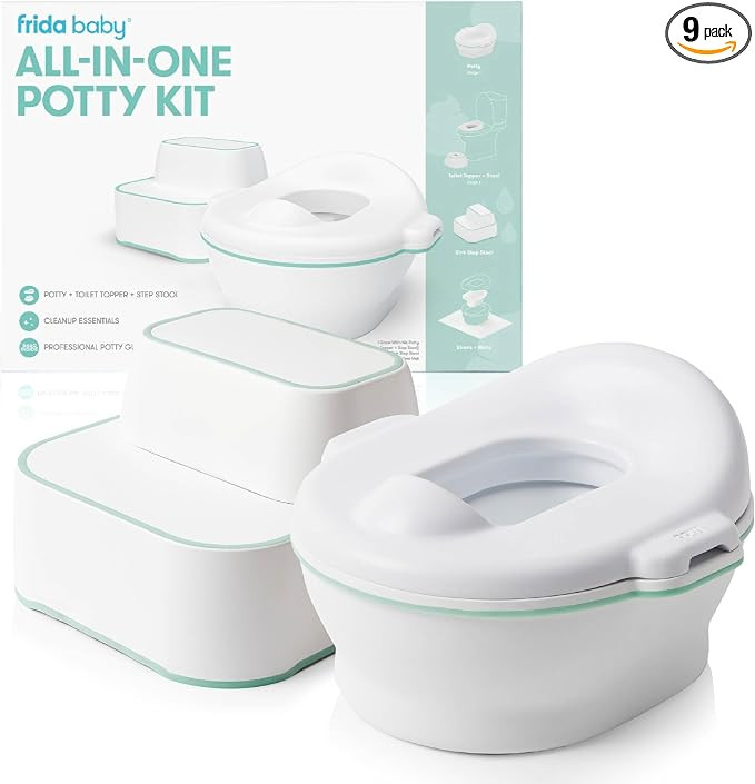 Frida Baby All-in-One Potty | Training Toilet with Toddler Potty Chair, Toilet Seat Topper, Toile... | Amazon (US)