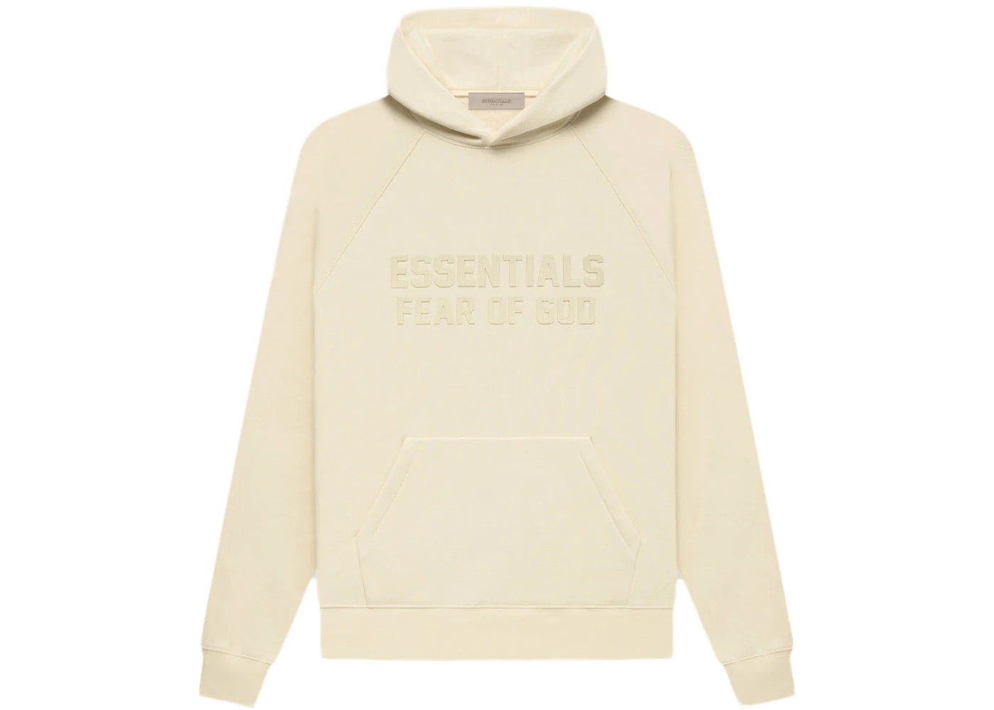 Fear of God Essentials HoodieEgg Shell | StockX