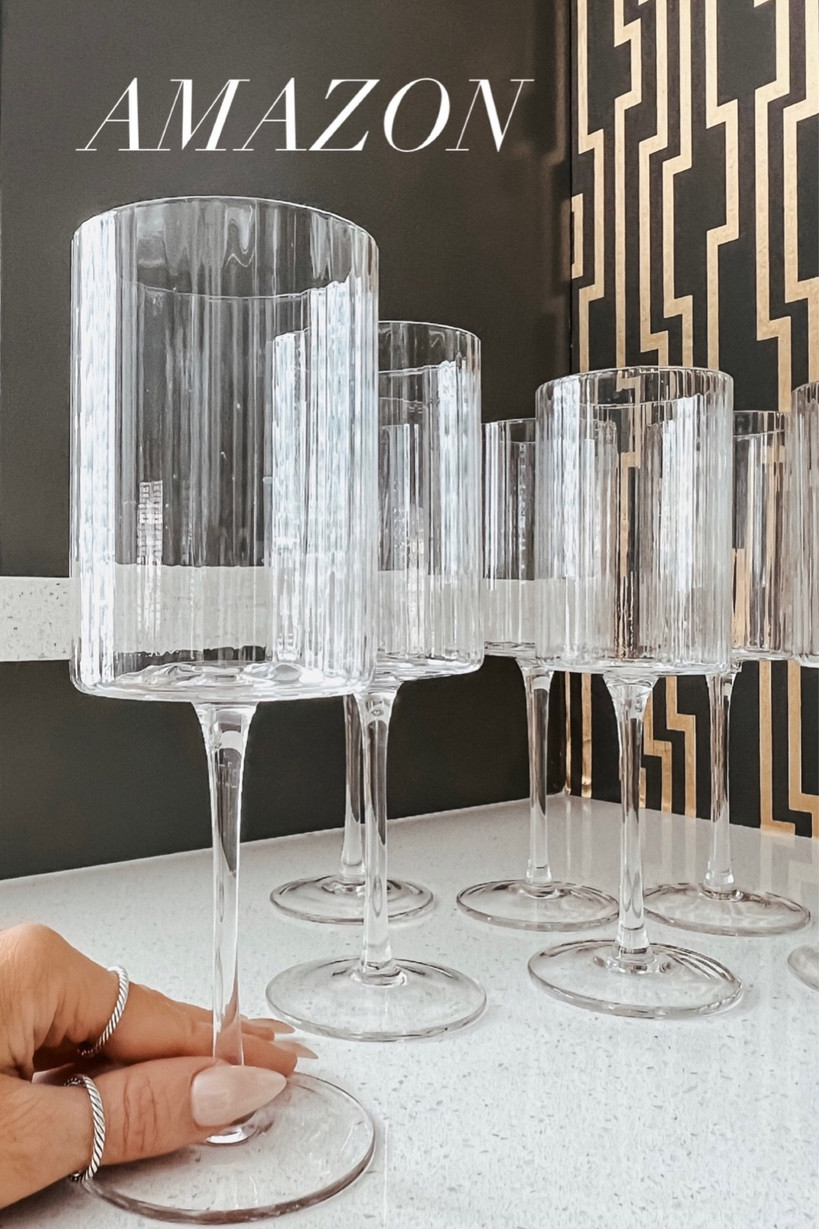 Save 47%, these are only $18!
These fluted wine glasses are stunning , red wine, white wine glasses
gift ideas, hardware
Linking my go to wine opener
Amazon home finds, amazon must haves, entertaining at home 
#LTKunder50


#LTKhome #LTKMostLoved #LTKstyletip