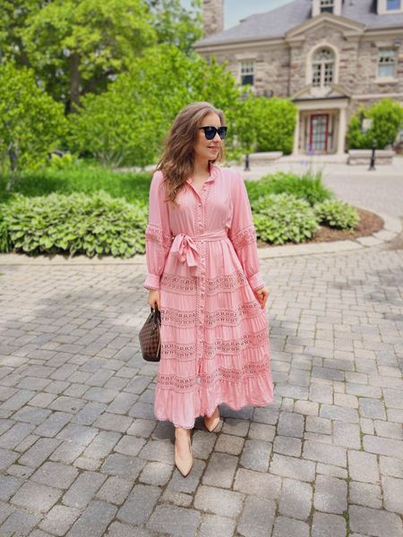 Spring Style. Summer Style. Pink dress, cotton dress, LV Alma BB, summer outfit inspirationn

#LTKcanada #LTKstyletip #LTKsummer