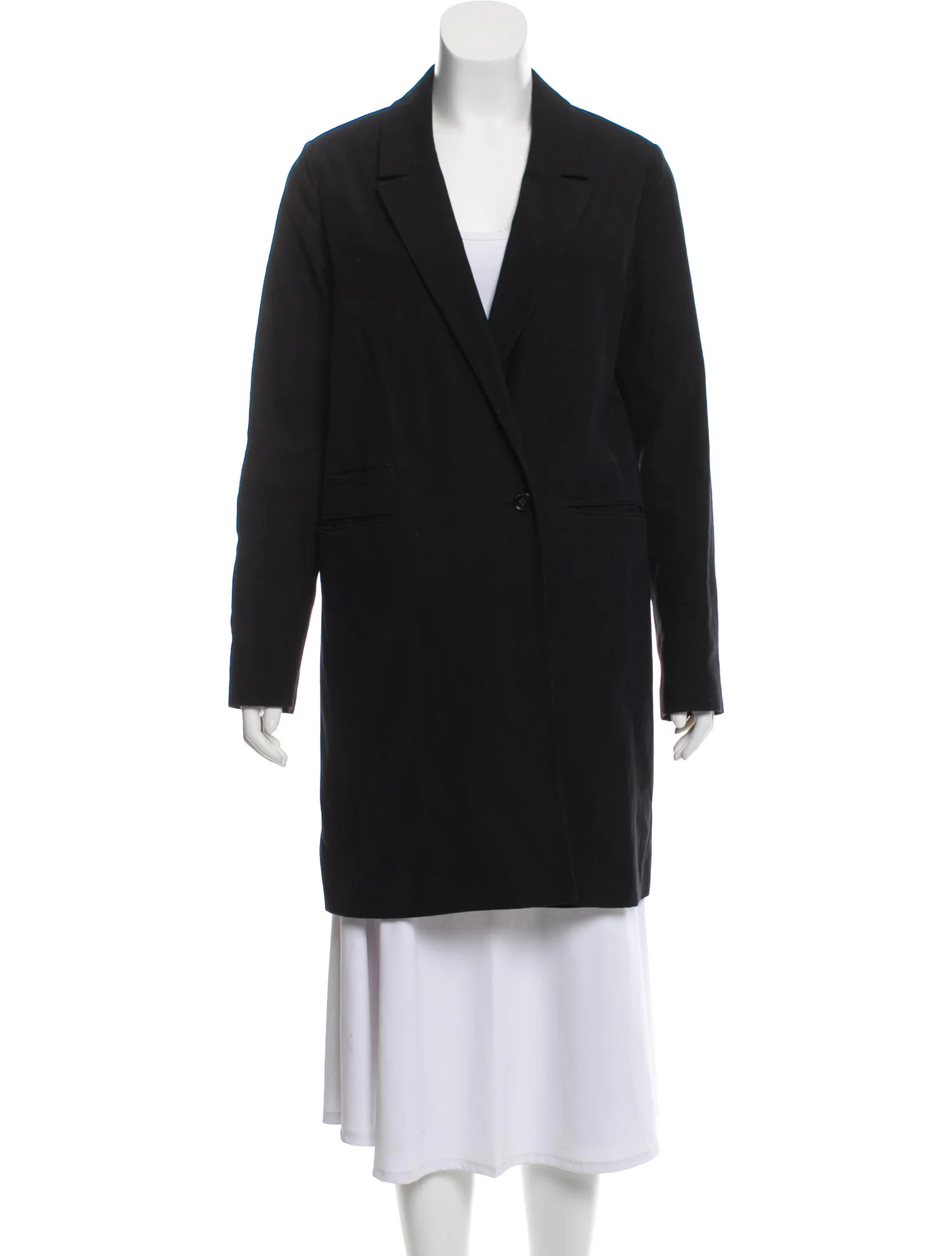 Wool-Blend Short Coat | The RealReal