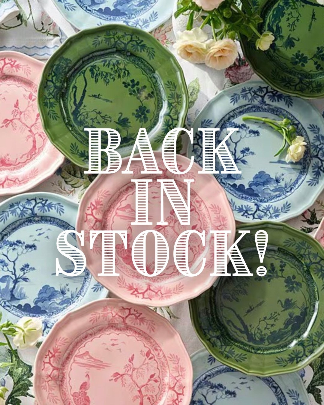 🚨 RESTOCK ALERT! 🚨 These gorgeous chinoiserie accent plates are finally back—and a set of two is only $28! 💙💚🩷

The designer-inspired patterns and scalloped edges make them perfect for a colorful Thanksgiving tablescape, grandmillennial plate wall, dining room display, or collected Southern home. Choose from blue, green, or pink—or mix the colors for that charming, layered look! 😍

These sold out before, so don’t wait! Tap the link to shop before they’re gone again. 🛍️

#ChinoiserieDecor #GrandmillennialStyle #AccentPlates #PlateWallDecor #ThanksgivingTablescape #SouthernHomeDecor #TraditionalHomeDecor #ColorfulHomeDecor #TablescapeIdeas #DiningRoomDecor #DesignerInspiredDecor #AffordableHomeDecor #TheSouthernStyledCo #StyledSteals #RestockAlert

#LTKmomlife #LTKHome #LTKWedding