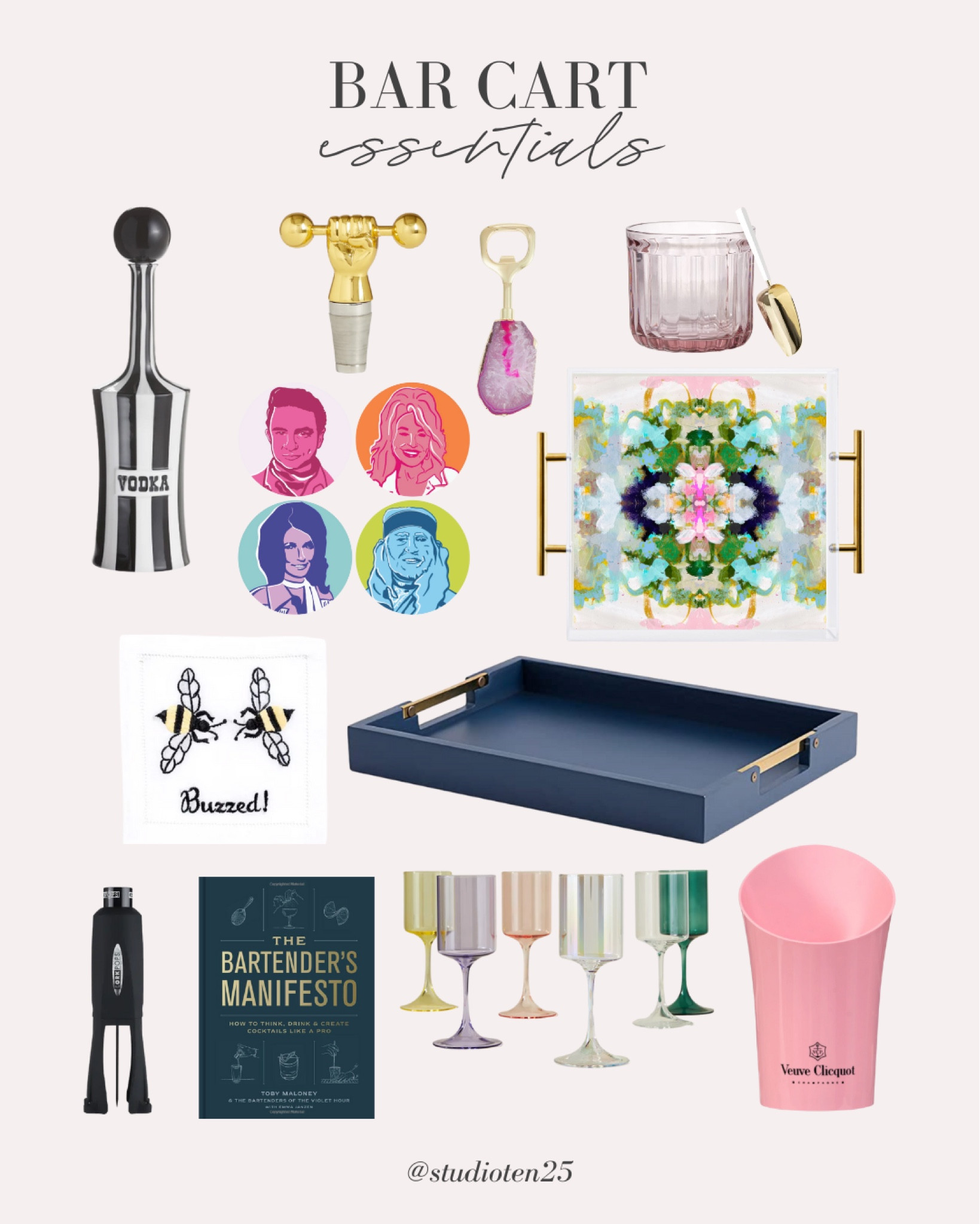 Bolster your bar cart today for National Tequila Day😉🙌

#LTKhome #LTKunder50 #LTKstyletip