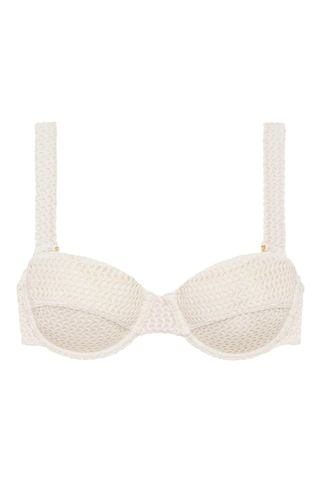 Bone Crochet Bustier Bikini Top | Montce