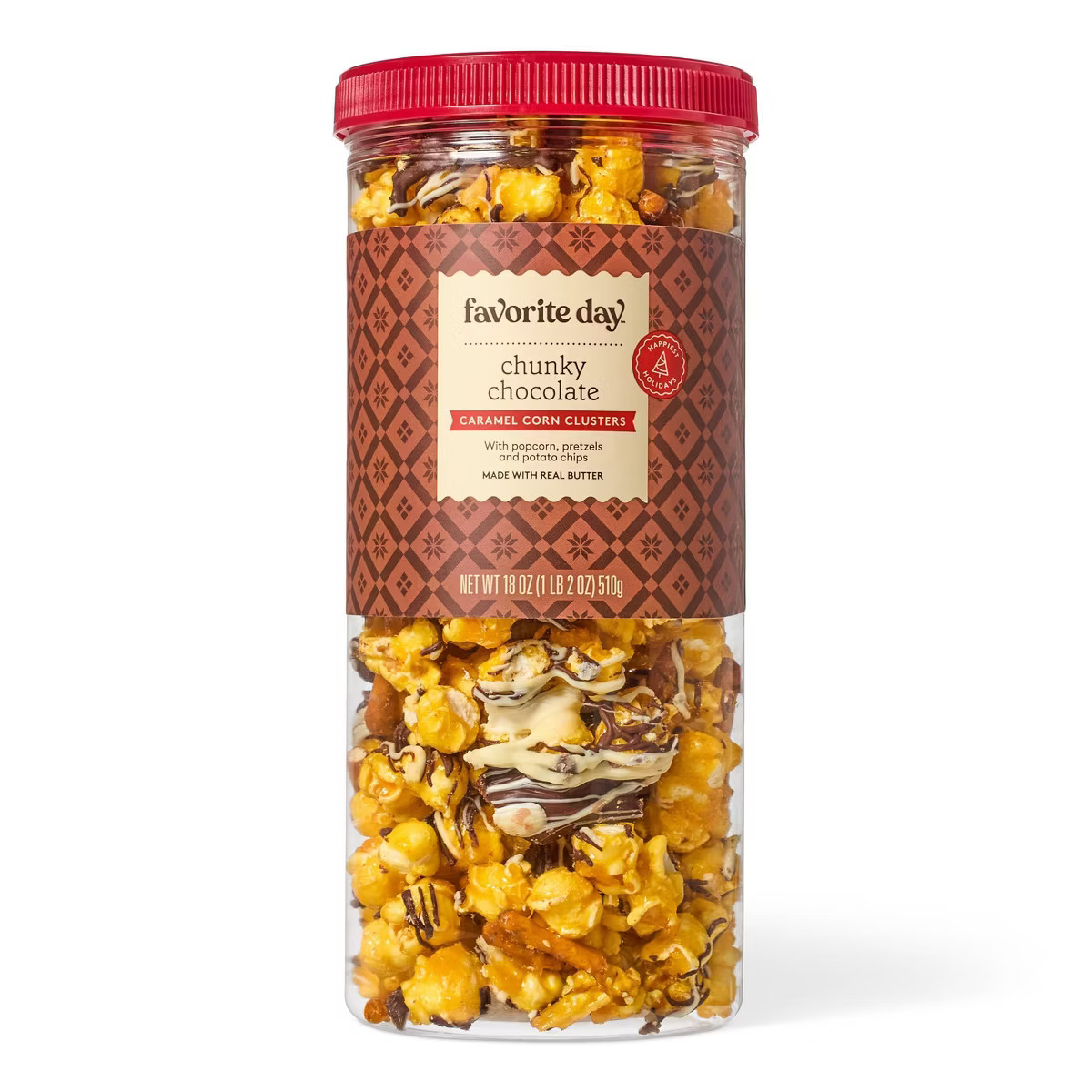 Christmas Chunky Chocolate Indulgent Snack Mix - 18oz - Favorite Day™ | Target