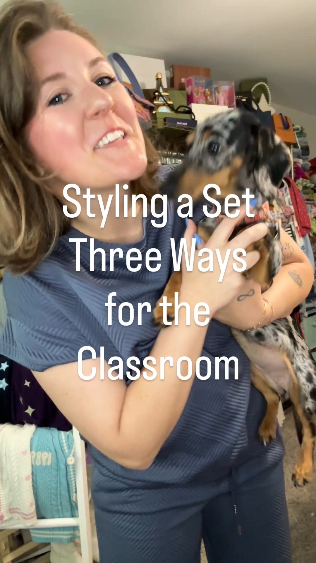 Styling a 2-Piece set multiple ways for the classroom. Ideas for teachers as we head back to school! 

#LTKFindsUnder50 #LTKWorkwear