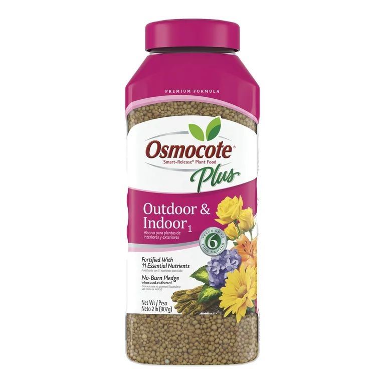 Osmocote Smart-Release Plant Food Plus Outdoor & Indoor₁, Granular Fertilizer, 2 lbs. | Walmart (US)