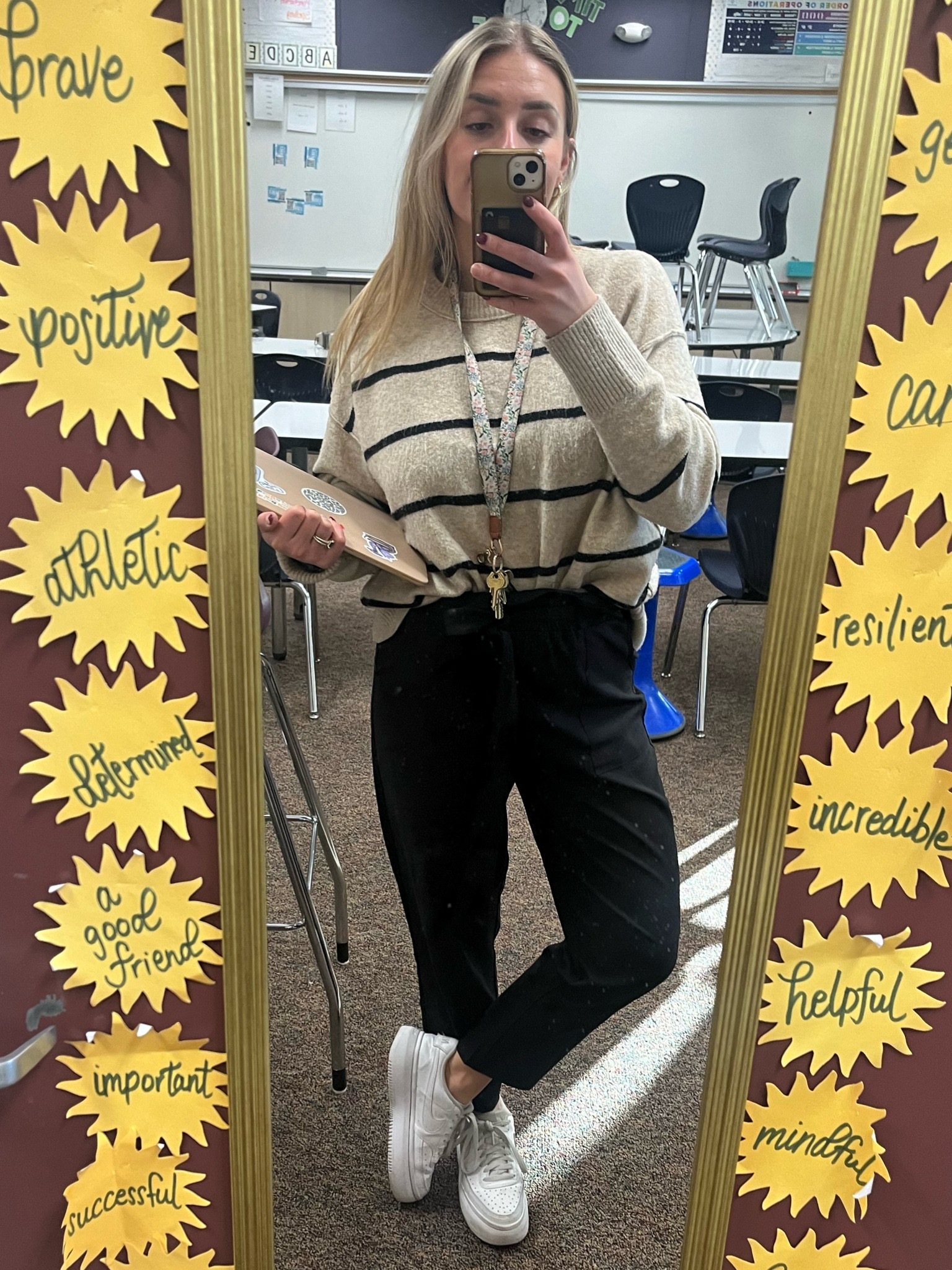  Easy, comfy teacher fit! 
Pants are Amazon! 

#LTKworkwear #LTKMostLoved