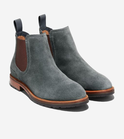 Men's Berkshire Lug Chelsea Boots in Gray | Cole Haan | Cole Haan (US)