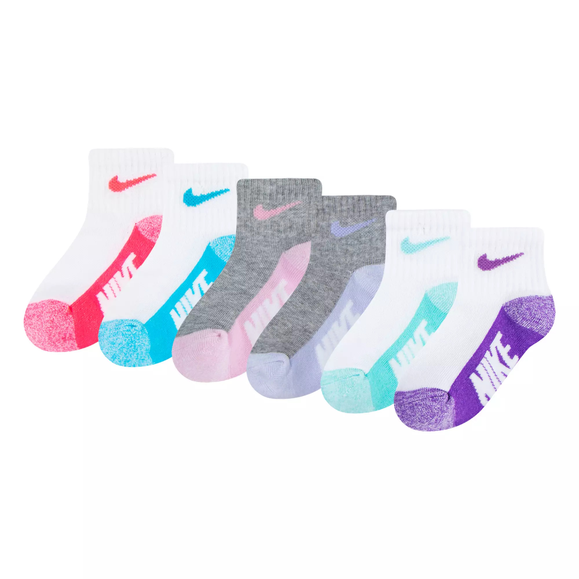Baby & Toddler Nike Ankle Socks 6-Pack | Kohl's