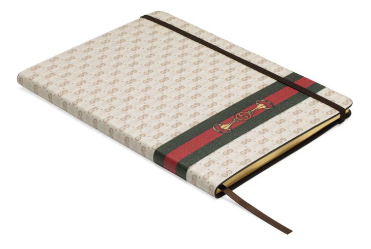 Large notebook with Web and Horsebit | Gucci (US)