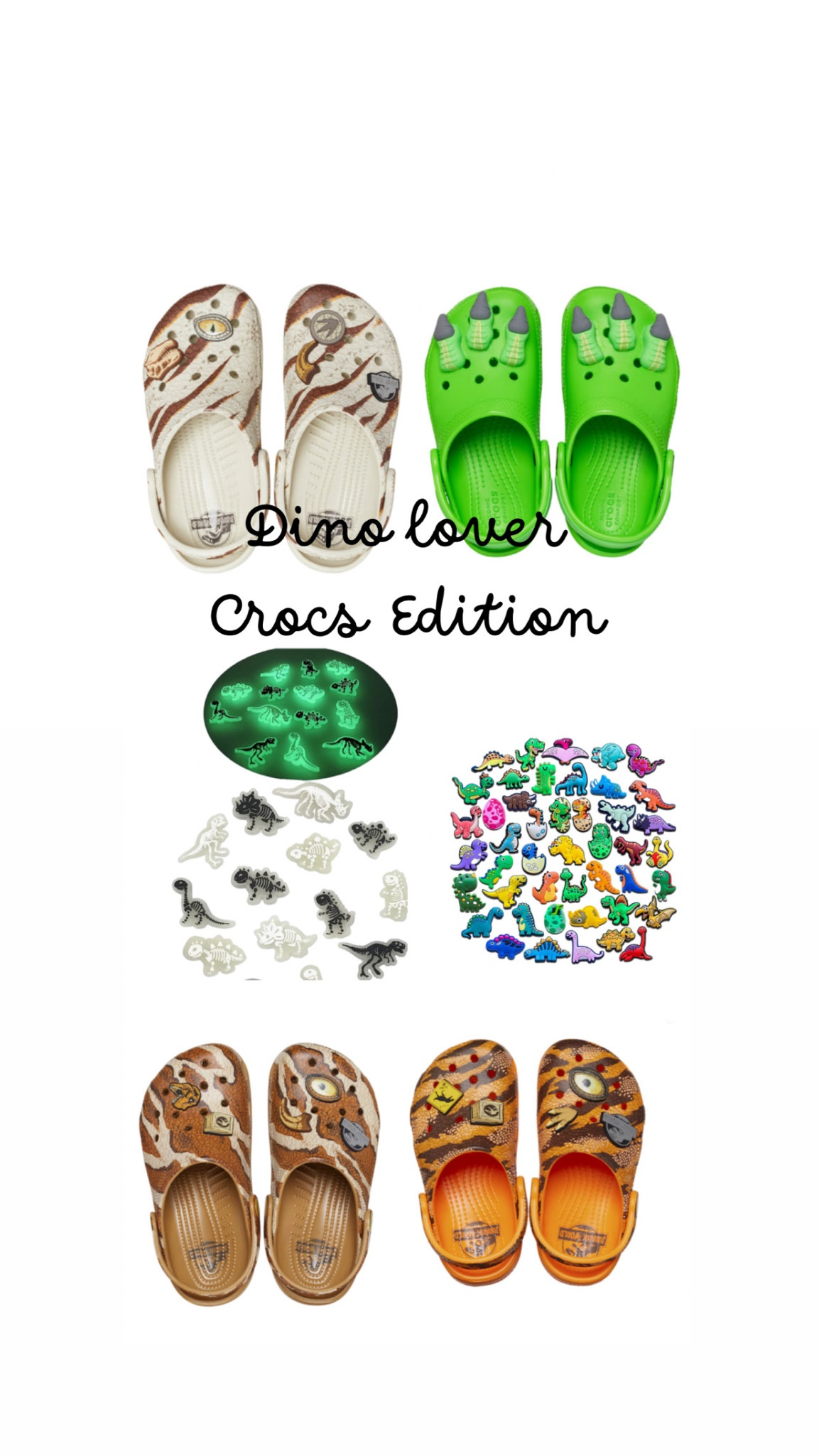 Dino Crocs for the little ones !