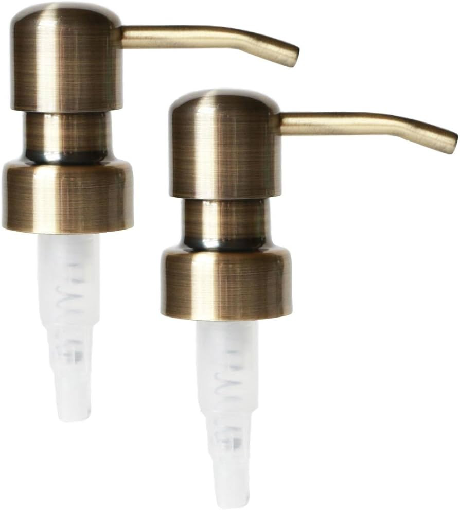Jarmazing Products Brass Soap and Lotion Replacement Pump - Bird Head - Two Pack | Amazon (US)