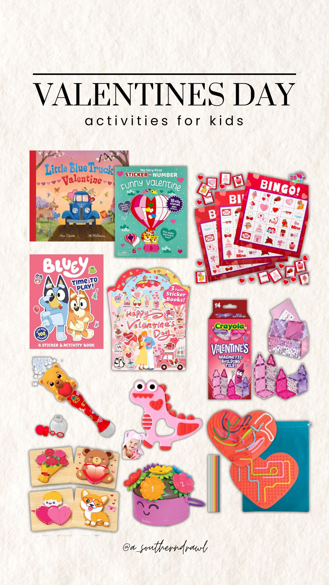 Valentines Day activities for kids✨💘

valentines day activities for kids, amazon activities, kids toys, toddler activities, valentines day toys for kids, seasonal toys for kids, seasonal toys for toddler, Grace White, a Southern Drawl 

 #LTKSeasonal #LTKKids #LTKFamily