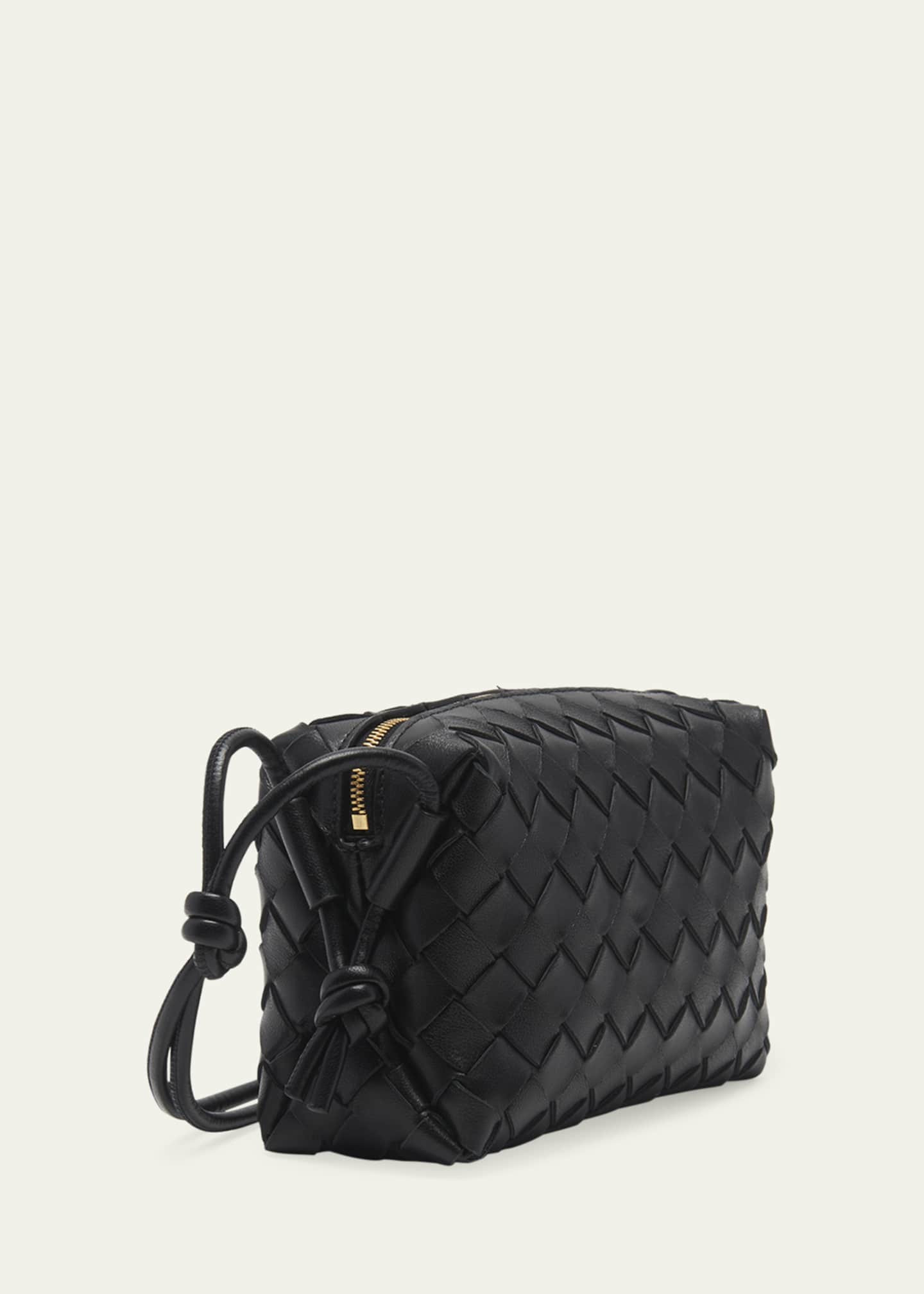 Bottega Veneta Loop Mini Intrecciato Crossbody Bag | Bergdorf Goodman