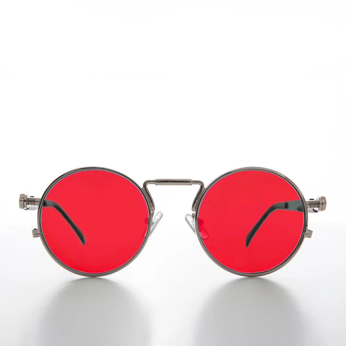 Ivan with Red Lens Silver / Red Lens | Casual Chic Boutique