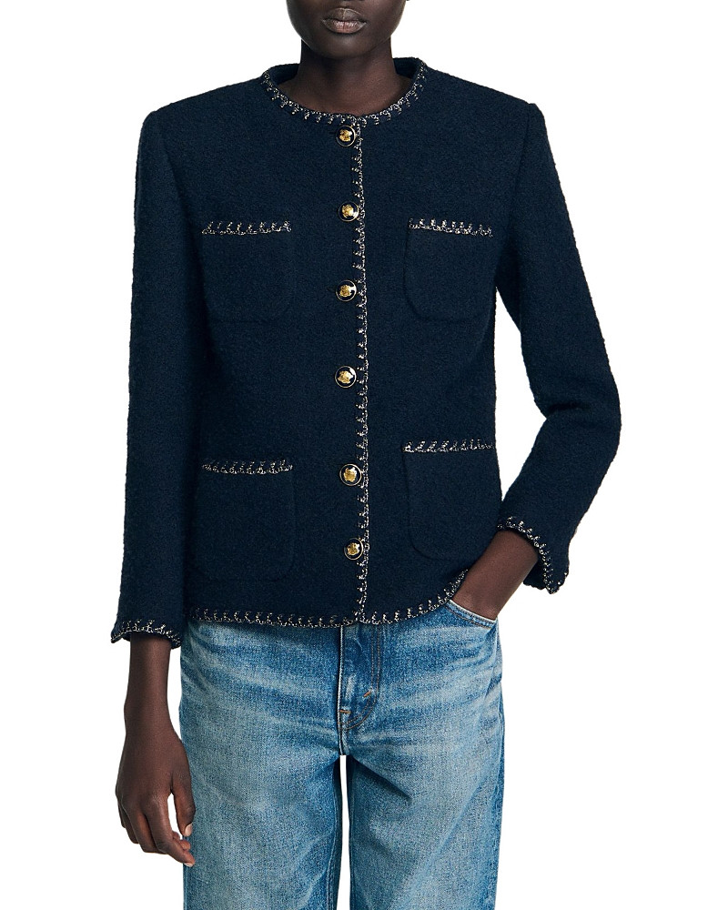 Sandro Tweed Jacket | Bloomingdale's (US)