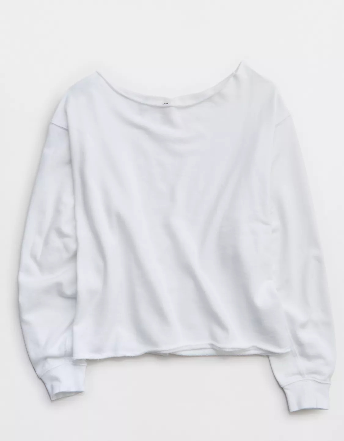 Aerie Alumni Off The Shoulder Sweatshirt | American Eagle Outfitters (US & CA)